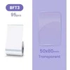 Etiketės B serija Niimbot 50x80 mm 95 vnt. permatomos