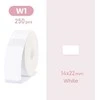Etiketės serija D Niimbot 14x22mm 10X 250 vnt. baltos