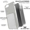 Ghostek Exec 2 dėklas Apple iPhone 7 Plus 8 Plus sidabrinis