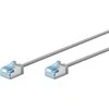 Goobay CAT 6A EXTRA FLEX Patchcord LAN kabelis, pilkas 5m
