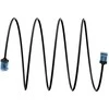 Goobay CAT 6A EXTRA FLEX Patchcord LAN laidas, juodas, 5m