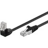 Goobay Kabelis LAN Patchcord CAT 5E F/UTP 1x90 JUODA 5m