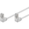 Goobay Kabelis LAN Patchcord CAT 5E F/UTP 2x90 Baltas 2m