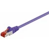 Wentronic „Goobay CAT 6“ jungties kabelis, S/FTP (PiMF), violetinis – laido ilgis 25 m
