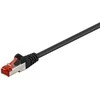 Goobay Kabelis LAN Patchcord CAT 6 S/FTP LSZH Juodas 0,25m