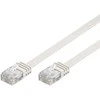 Goobay Ethernet Patch plokščias kabelis UTP Cat6 20m baltas