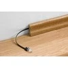 Wentronic Goobay CAT 6 U/UTP FLAT Patchcord LAN laidas, juodas, 15 m