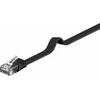 Goobay Kabelis LAN Patchcord CAT 6 U/UTP PŁASKI juodas 2m