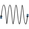 Goobay CAT 6A EXTRA FLEX Patchcord LAN laidas, juodas, 0,15 m