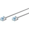 Goobay itin lankstus CAT 6A pataisinis kabelis, plonas, U/FTP, pilkas - Kabelio ilgis 10 m