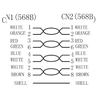 Wentronic Goobay Kabelis LAN Patchcord CAT 6A S/FTP Raudona 10m
