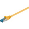Goobay Patchcord LAN kabelis CAT 6A S/FTP geltonas 0,5m