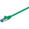 Goobay CAT 6A S/FTP LAN Patchcord laidas, žalias, 1 m