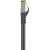 Goobay Kabelis LAN Patchcord CAT 8.1 GHMT S/FTP juoda 0,25