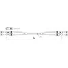 Wentronic Goobay LWL LC-LC OM3 DUPLEX šviesolaidinis laidas 7,5 m