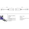 USB adapteris Goobay Hi-Speed USB - USB Juodas (93321)
