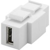 Goobay USB tipo A-B kabelio Keystone jungties plėtinys