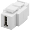 Goobay USB tipo A-B kabelio Keystone jungties plėtinys