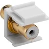 Goobay Keystone jungties prailginimo RCA balta kabelis