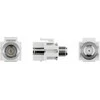 Goobay Keystone jungtis Gn kabelio prailginimas. IEC – Gn. F