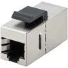 Goobay Keystone module CAT 6, STP, slim type 96100 Juodas/Sidabrinis