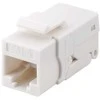 Goobay Gogobay 95742 Keystone modulis RJ45 CAT 6, UTP, 250 MHz, baltas