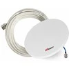 HiBoost Omni antenos lubų komplektas + 15m laidas