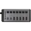 7xUSB šakotuvas su Spacetronik jungikliais SPU-M18