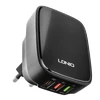 Įkroviklis 32W 3 porty USB PD QC Ldnio Q334 juodas