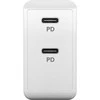 Goobay | Dvigubas USB-C PD greitasis įkroviklis (36 W) | 61758