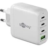 Įkroviklis jungiama į tinklą 3x USB-C USB 68W Goobay BALTA
