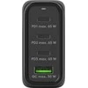 Įkroviklis jungiama į tinklą 3x USB-C USB 68W Goobay Juoda