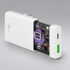 Įkroviklis Goobay Dvigubas greitas USB-C™ PD GaN įkroviklis 90° plokščias (65 W), baltas
