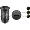 Įkroviklis automobilinis USB USB-C PD QC 48W Goobay