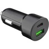 Įkroviklis automobilinis USB USB-C PD QC 48W Goobay