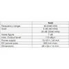 Johansson 9653 WideBand SAT stiprintuvas 40-2340 MHz