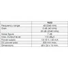 Johansson 9653 WideBand SAT stiprintuvas 40-2340 MHz