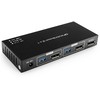 Jungiklis KVM USB + DP Spacetronik SPD-KVM23 8K 60Hz