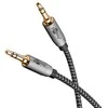 Kabelis audio Jack 3.5mm x2 Goobay Plus TEXTIL 3m