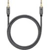 Kabelis audio Jack 3,5mm x2 Goobay Plus TEXTIL 1m