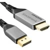 DP HDMI 4K 60Hz Spacetronik KDH-SPA030 3m kabelis