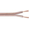 Goobay garsiakalbio kabelis 2x0,75mm CCA 10m transp.