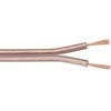 Goobay garsiakalbio kabelis 2x2.5mm CCA 10m transp.