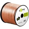 Goobay garsiakalbio laidas, 2x4mm, 100,0m, skaidrus, ant ritės