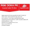 Kabelis RG6 Spacetronik DOKA PE 4K Trishield 1mb
