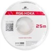 Kabelis RG6 Spacetronik HOKA 102 CU Dualshield 25m