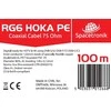 Kabelis RG6 Spacetronik HOKA PE 102 CU Dualsh. 100 m
