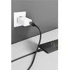 Kabelis USB Goobay USB-C - USB-C 1 m Juodas (49254)