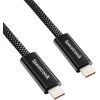 Kabelis USB-C 4.0 40Gbit/s Gen3x2 Spacetronik 1,2m