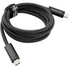 Kabelis USB-C 4.0 40Gbit/s Gen3x2 Spacetronik 1,2m
